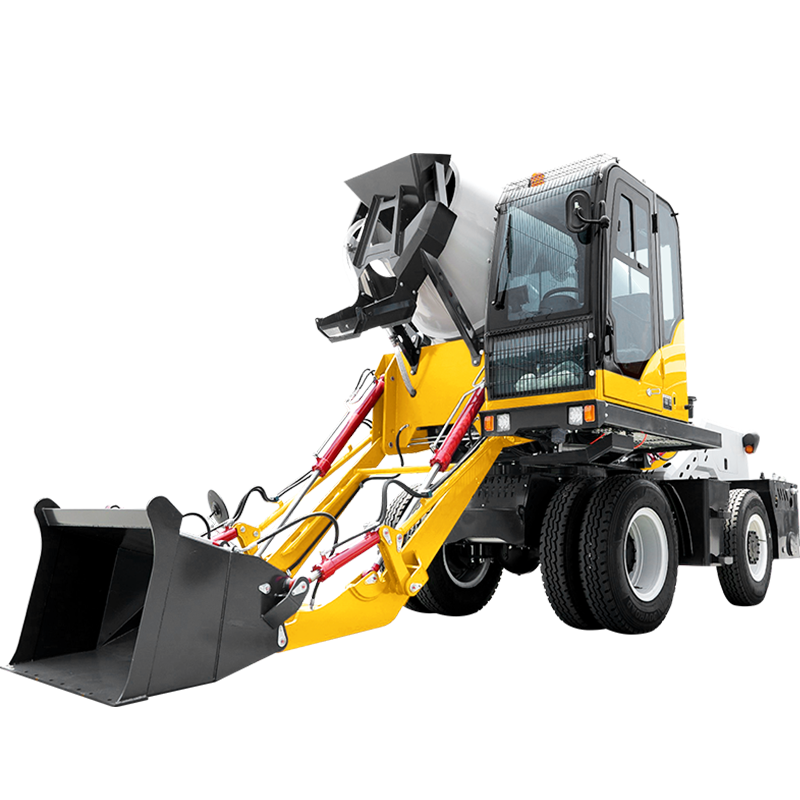 self-loading mixer truck