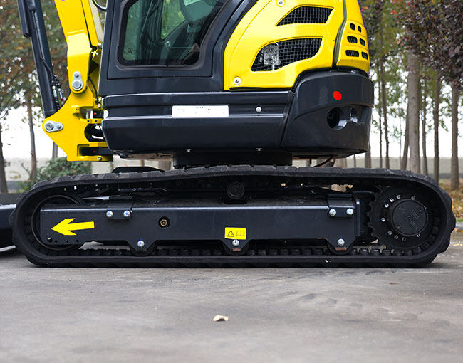 Rubber wear-resistant crawler