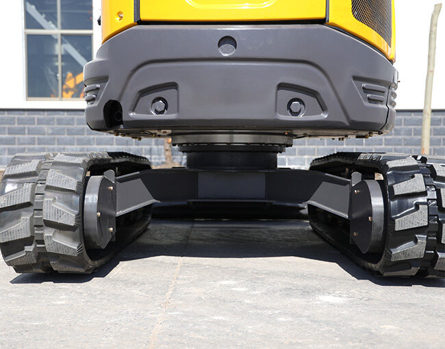 Rubber wear-resistant crawler