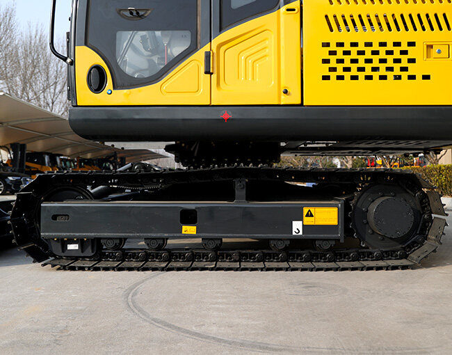 Rubber wear-resistant crawler