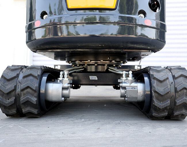 Rubber wear-resistant crawler