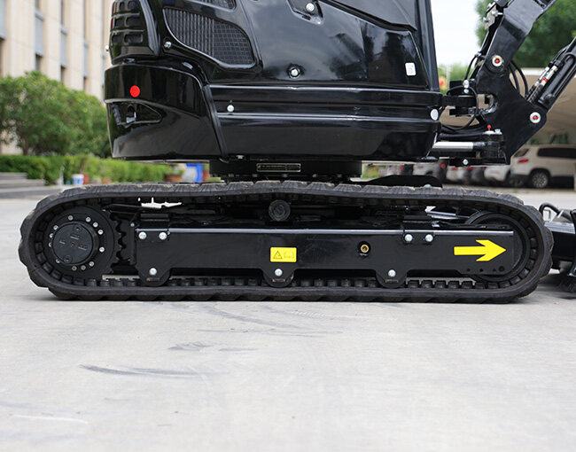 Rubber wear-resistant crawler