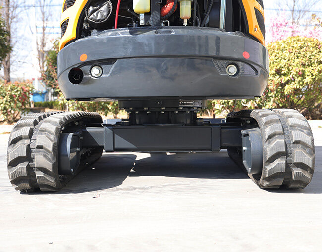 Rubber wear-resistant crawler
