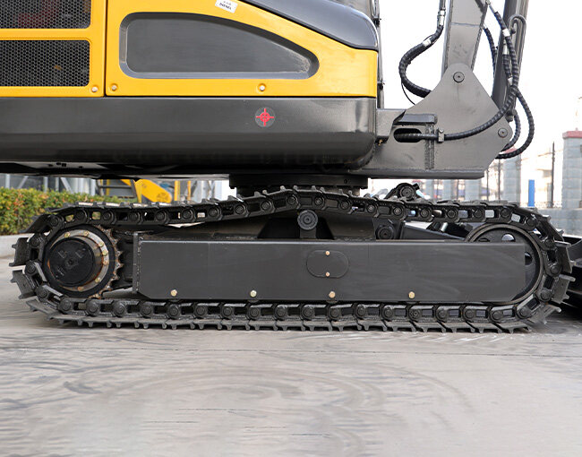 Rubber wear-resistant crawler