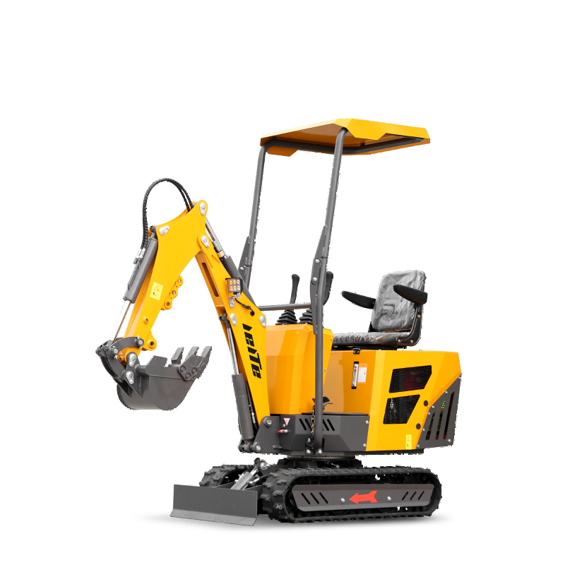 LT1008 mini excavator with tail