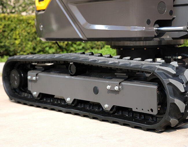 Rubber wear-resistant crawler