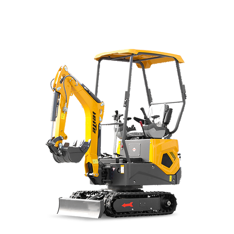 LT1012S mini excavator with tail