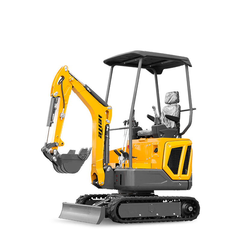 LT1016 mini excavator with tail