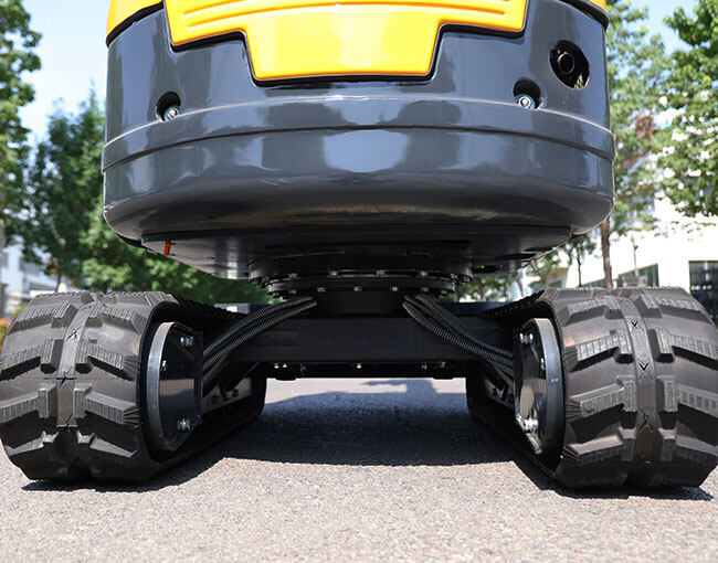 Rubber wear-resistant crawler