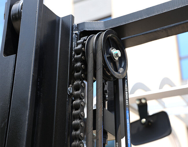 Thickened door frame double hinge