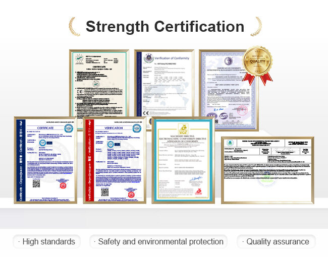 Multiple international certifications