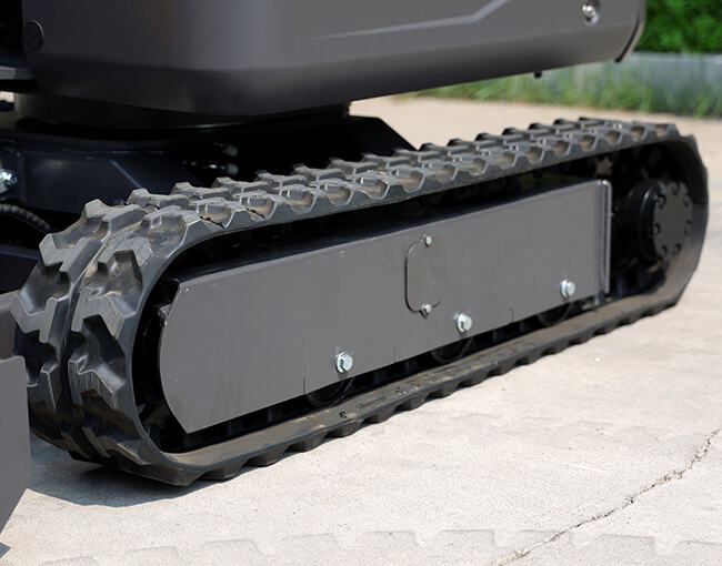 Rubber wear-resistant crawler