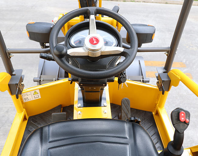 Ergonomic steering wheel and switches