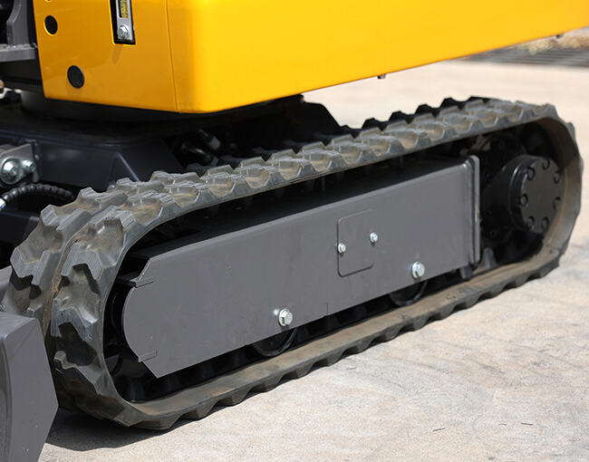 Rubber wear-resistant crawler