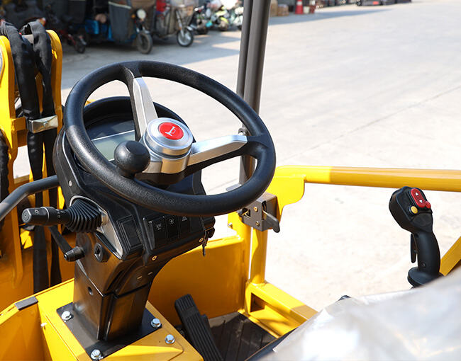 Ergonomic steering wheel and switches
