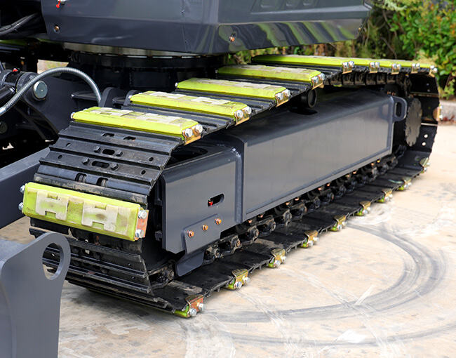 Rubber wear-resistant crawler