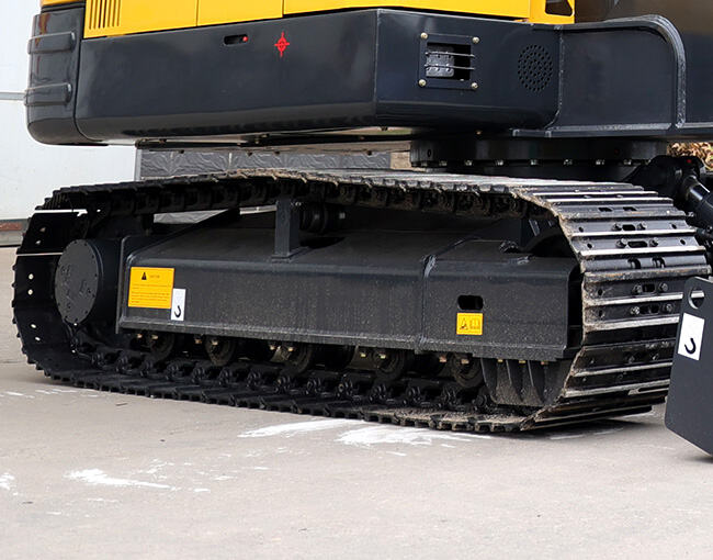Rubber wear-resistant crawler