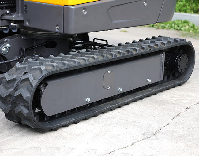 Rubber wear-resistant crawler
