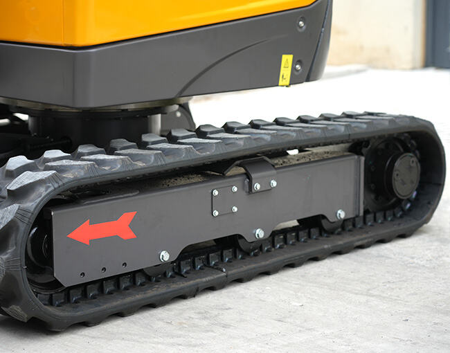 Rubber wear-resistant crawler