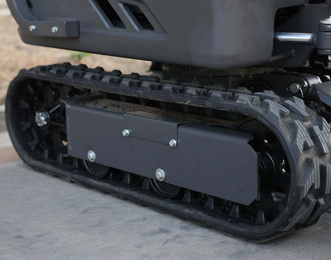 Rubber wear-resistant crawler